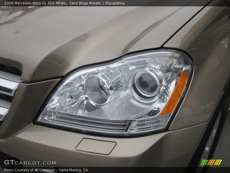 Sand Beige Metallic / Macadamia 2008 Mercedes-Benz GL 450 4Matic