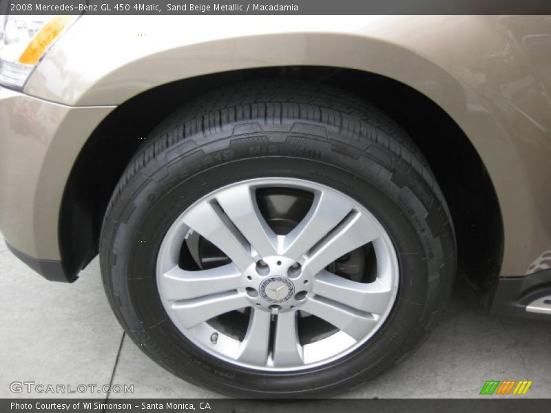 Sand Beige Metallic / Macadamia 2008 Mercedes-Benz GL 450 4Matic