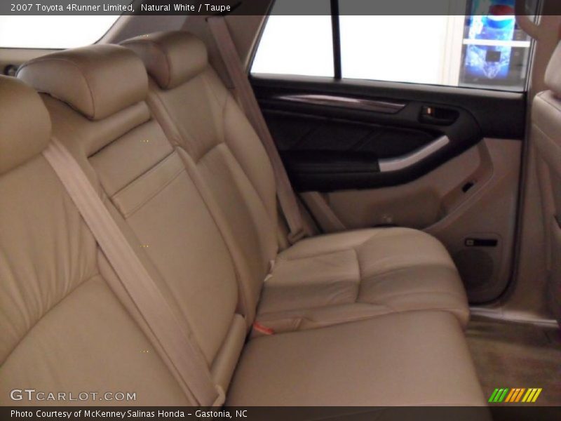 Natural White / Taupe 2007 Toyota 4Runner Limited