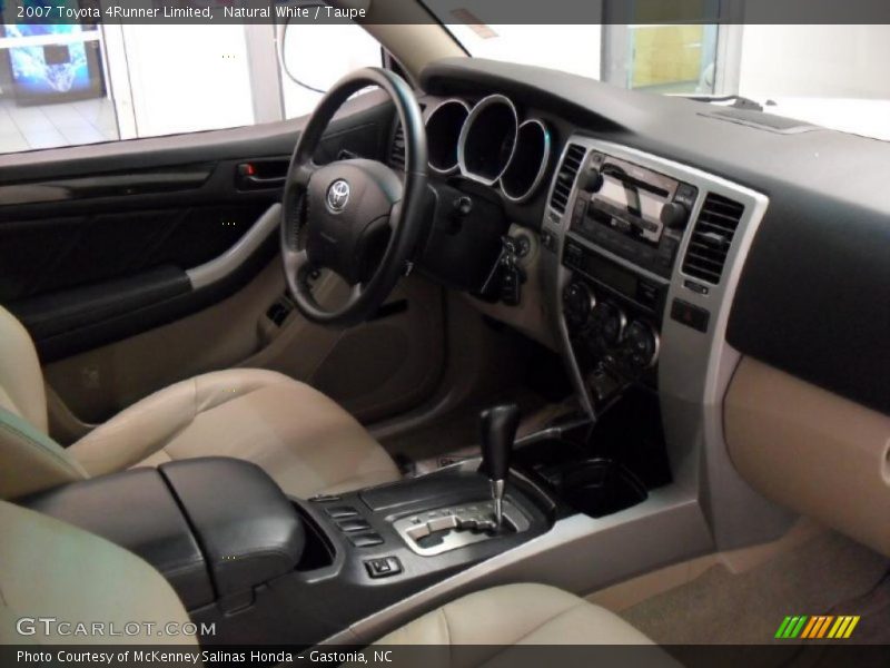 Natural White / Taupe 2007 Toyota 4Runner Limited