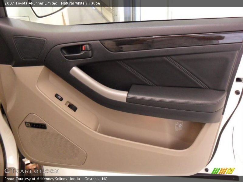 Natural White / Taupe 2007 Toyota 4Runner Limited
