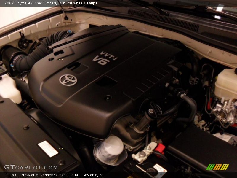 Natural White / Taupe 2007 Toyota 4Runner Limited