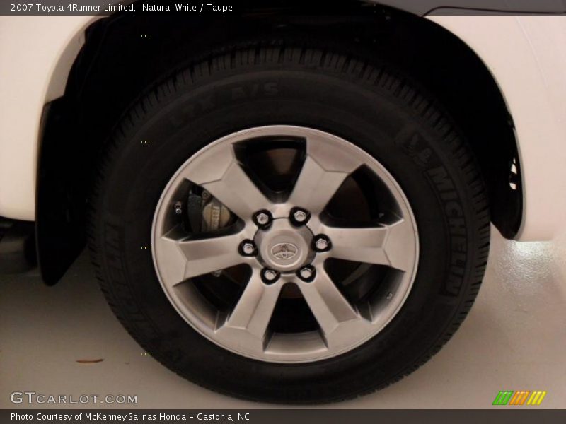 Natural White / Taupe 2007 Toyota 4Runner Limited