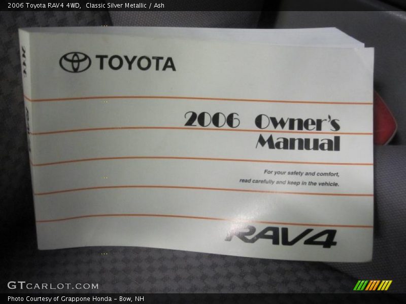 Classic Silver Metallic / Ash 2006 Toyota RAV4 4WD