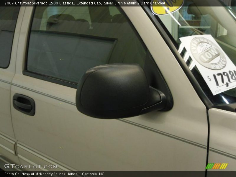 Silver Birch Metallic / Dark Charcoal 2007 Chevrolet Silverado 1500 Classic LS Extended Cab