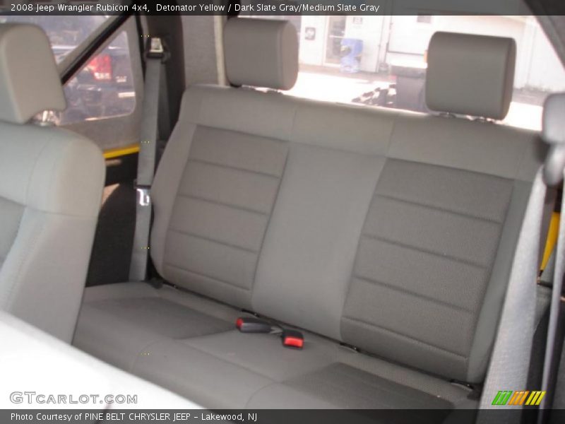 Detonator Yellow / Dark Slate Gray/Medium Slate Gray 2008 Jeep Wrangler Rubicon 4x4