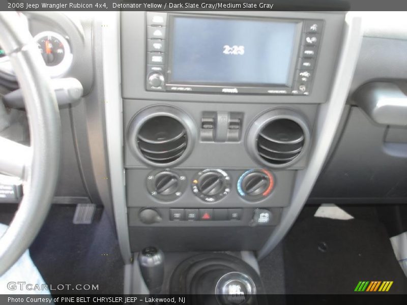 Detonator Yellow / Dark Slate Gray/Medium Slate Gray 2008 Jeep Wrangler Rubicon 4x4