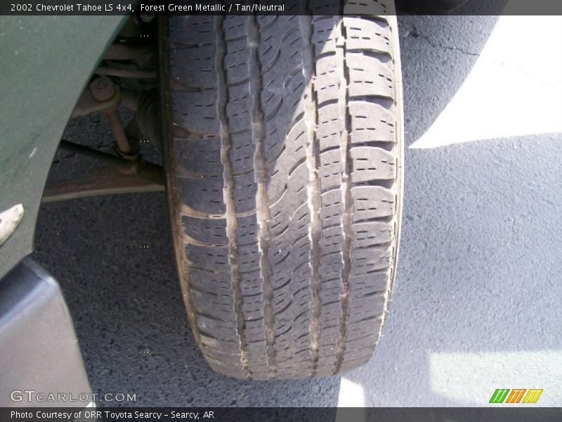 Forest Green Metallic / Tan/Neutral 2002 Chevrolet Tahoe LS 4x4