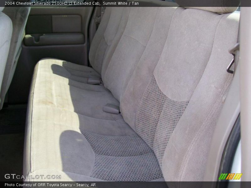 Summit White / Tan 2004 Chevrolet Silverado 2500HD LS Extended Cab