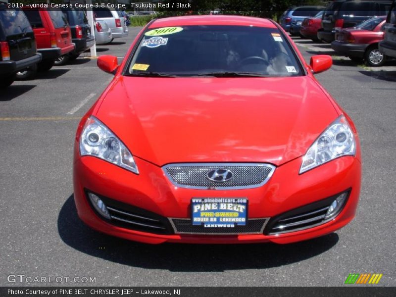 Tsukuba Red / Black 2010 Hyundai Genesis Coupe 3.8 Coupe