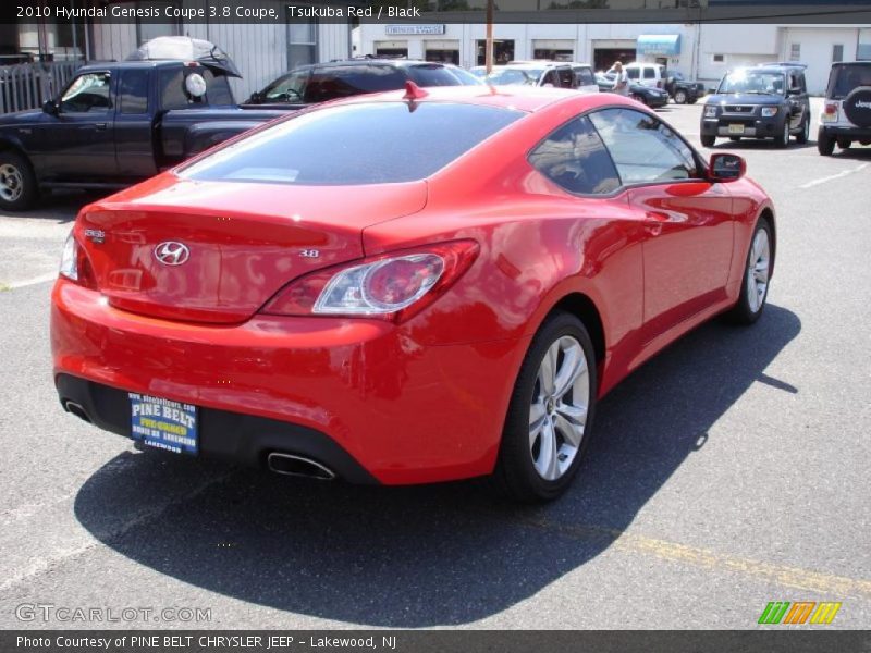 Tsukuba Red / Black 2010 Hyundai Genesis Coupe 3.8 Coupe
