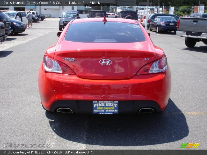 Tsukuba Red / Black 2010 Hyundai Genesis Coupe 3.8 Coupe