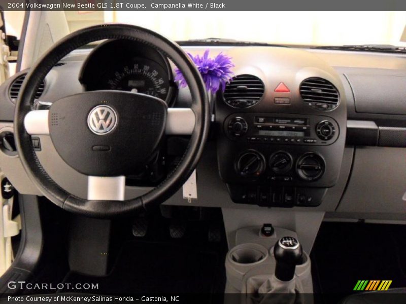 Campanella White / Black 2004 Volkswagen New Beetle GLS 1.8T Coupe