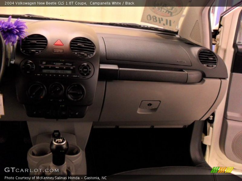 Campanella White / Black 2004 Volkswagen New Beetle GLS 1.8T Coupe