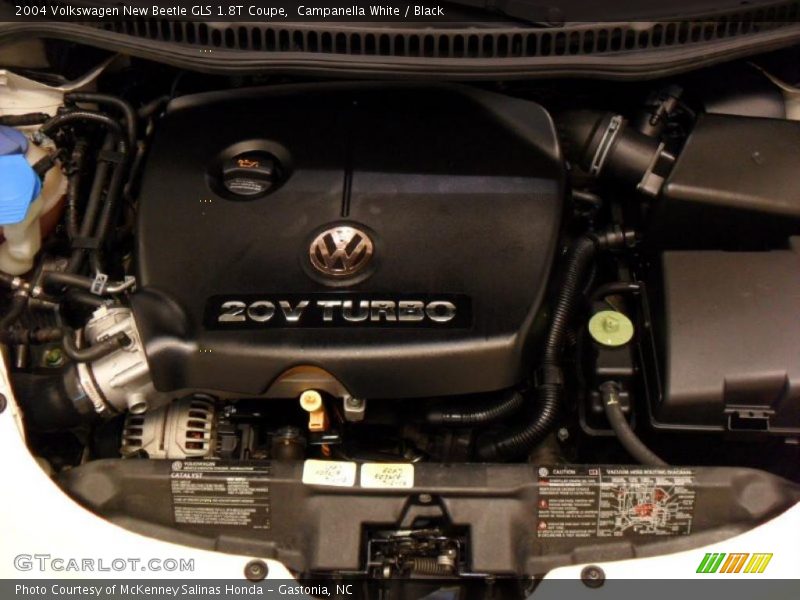 Campanella White / Black 2004 Volkswagen New Beetle GLS 1.8T Coupe