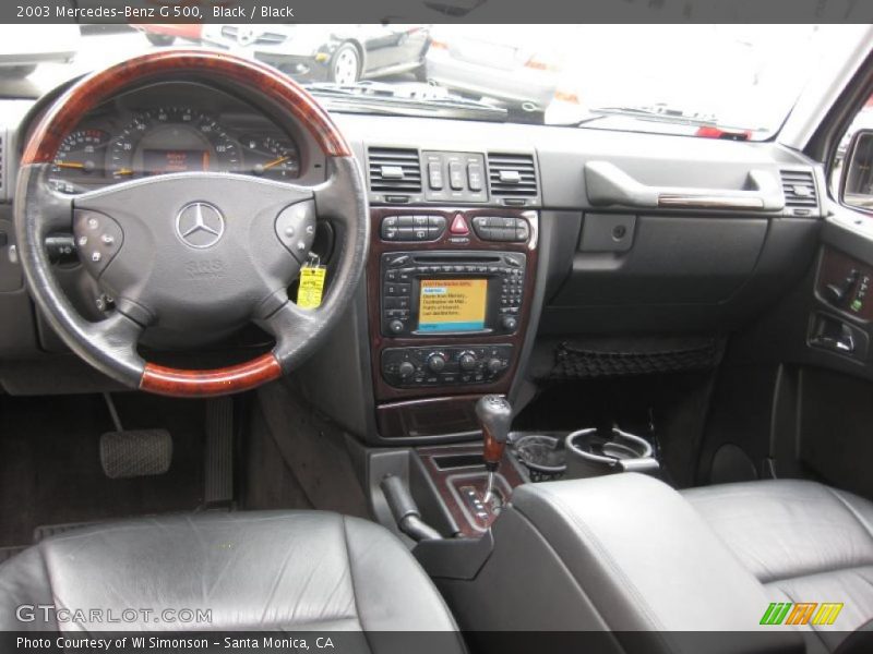 Black / Black 2003 Mercedes-Benz G 500