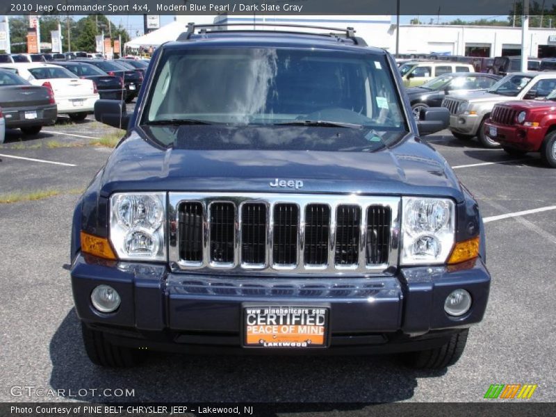 Modern Blue Pearl / Dark Slate Gray 2010 Jeep Commander Sport 4x4