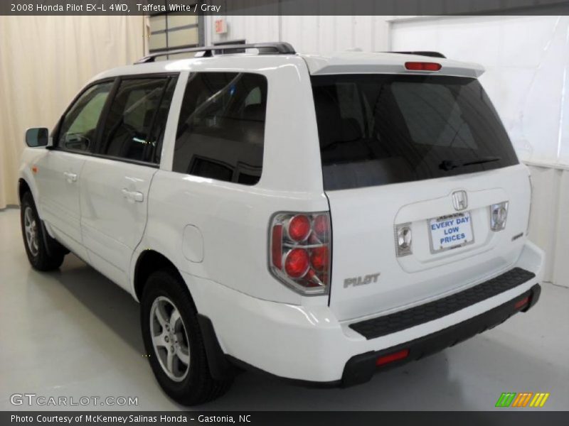 Taffeta White / Gray 2008 Honda Pilot EX-L 4WD