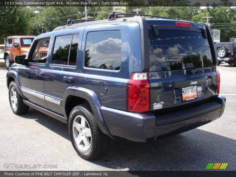 Modern Blue Pearl / Dark Slate Gray 2010 Jeep Commander Sport 4x4