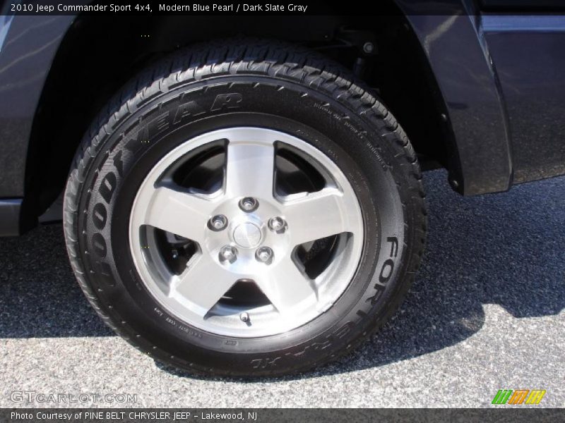 Modern Blue Pearl / Dark Slate Gray 2010 Jeep Commander Sport 4x4