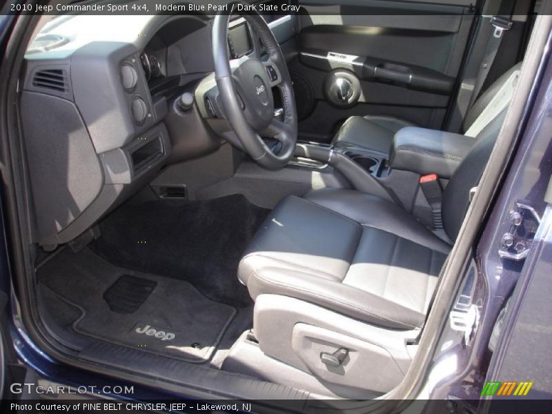 Modern Blue Pearl / Dark Slate Gray 2010 Jeep Commander Sport 4x4