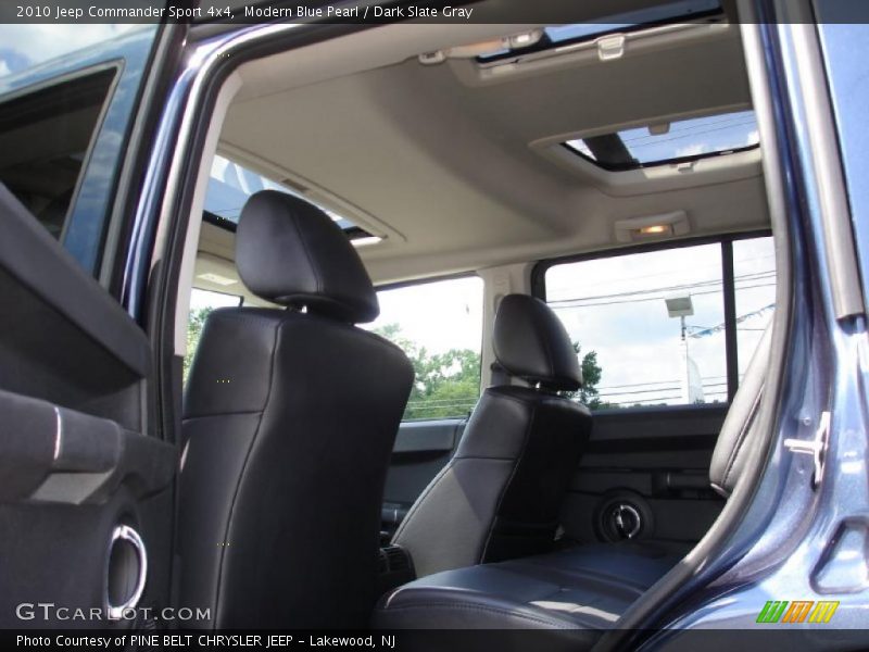 Modern Blue Pearl / Dark Slate Gray 2010 Jeep Commander Sport 4x4