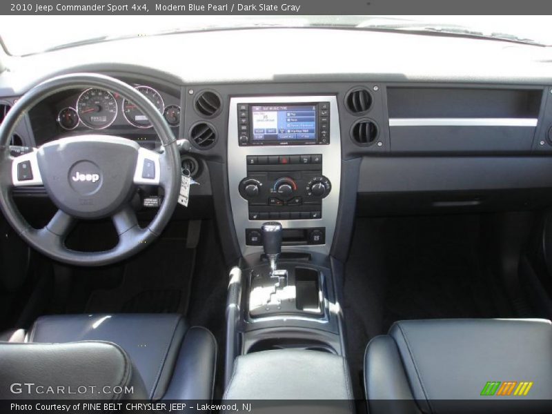 Modern Blue Pearl / Dark Slate Gray 2010 Jeep Commander Sport 4x4