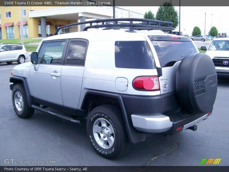 Titanium Metallic / Dark Charcoal 2008 Toyota FJ Cruiser 4WD