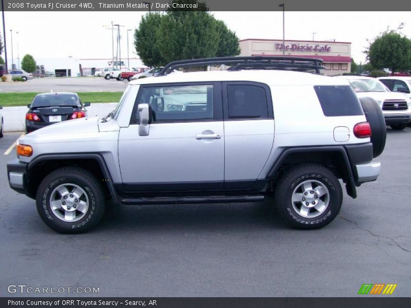 Titanium Metallic / Dark Charcoal 2008 Toyota FJ Cruiser 4WD