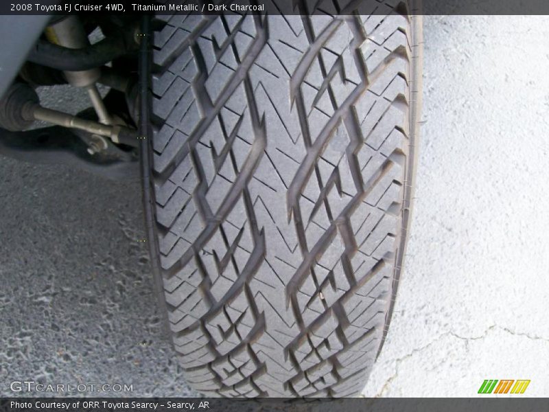 Titanium Metallic / Dark Charcoal 2008 Toyota FJ Cruiser 4WD