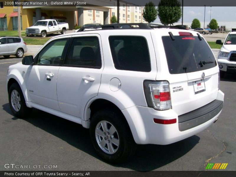 Oxford White / Stone 2008 Mercury Mariner I4