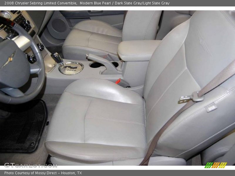 Modern Blue Pearl / Dark Slate Gray/Light Slate Gray 2008 Chrysler Sebring Limited Convertible