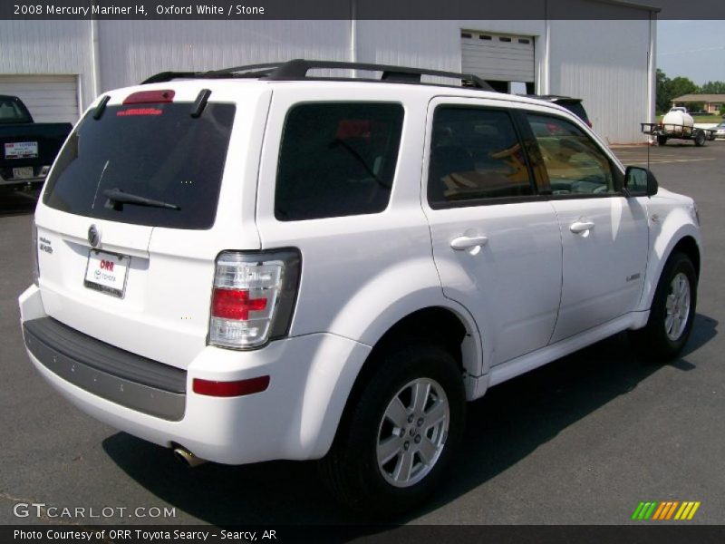 Oxford White / Stone 2008 Mercury Mariner I4