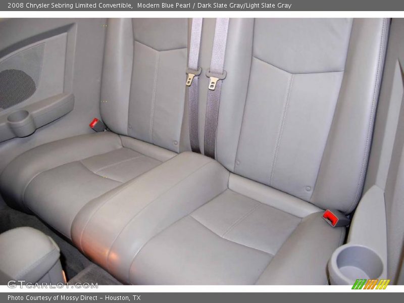 Modern Blue Pearl / Dark Slate Gray/Light Slate Gray 2008 Chrysler Sebring Limited Convertible