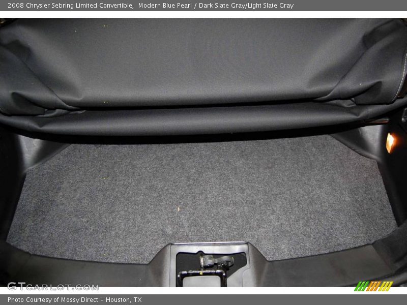 Modern Blue Pearl / Dark Slate Gray/Light Slate Gray 2008 Chrysler Sebring Limited Convertible
