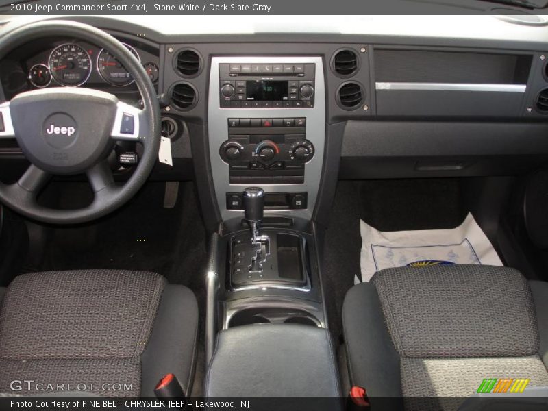 Stone White / Dark Slate Gray 2010 Jeep Commander Sport 4x4