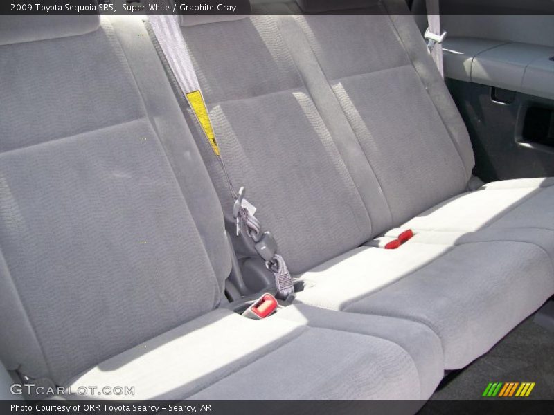 Super White / Graphite Gray 2009 Toyota Sequoia SR5