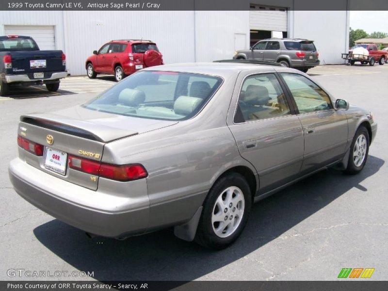 Antique Sage Pearl / Gray 1999 Toyota Camry LE V6