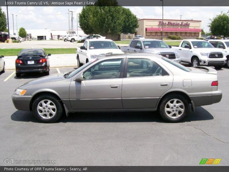 Antique Sage Pearl / Gray 1999 Toyota Camry LE V6