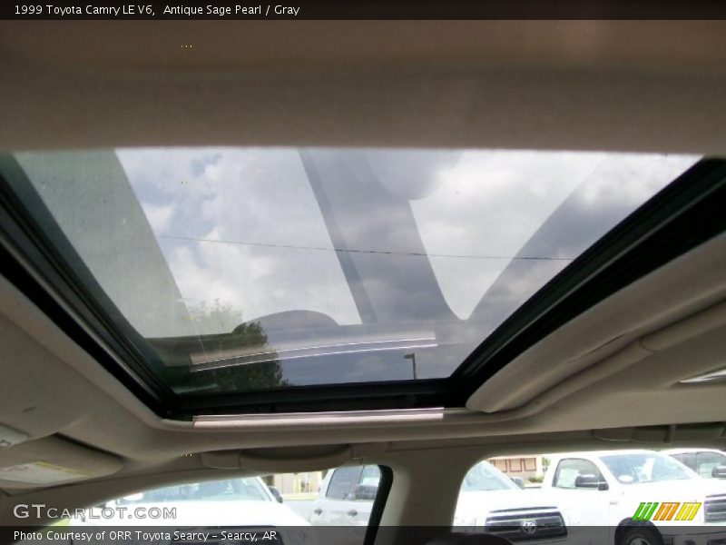Antique Sage Pearl / Gray 1999 Toyota Camry LE V6