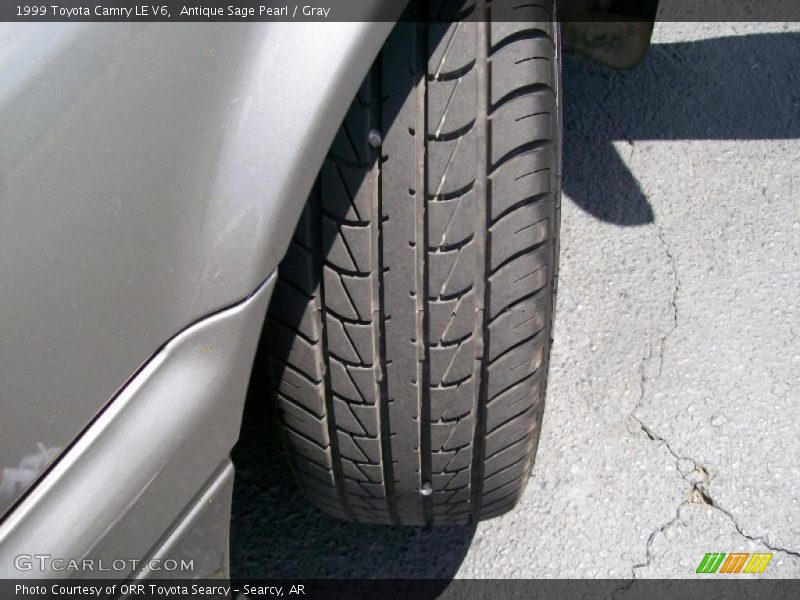 Antique Sage Pearl / Gray 1999 Toyota Camry LE V6