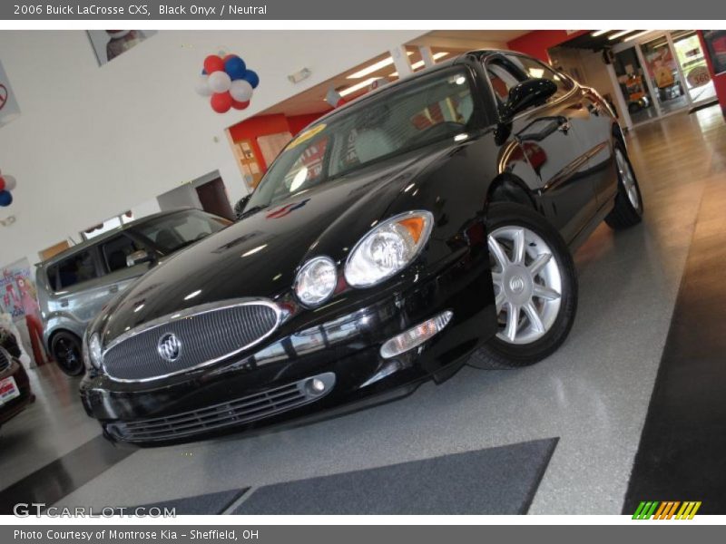 Black Onyx / Neutral 2006 Buick LaCrosse CXS