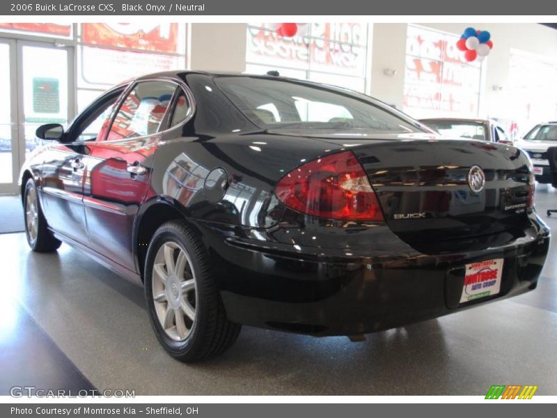 Black Onyx / Neutral 2006 Buick LaCrosse CXS