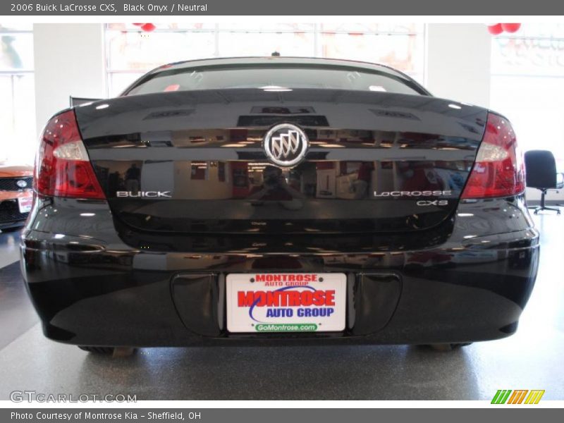 Black Onyx / Neutral 2006 Buick LaCrosse CXS