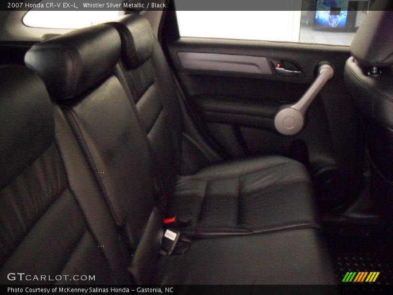 Whistler Silver Metallic / Black 2007 Honda CR-V EX-L