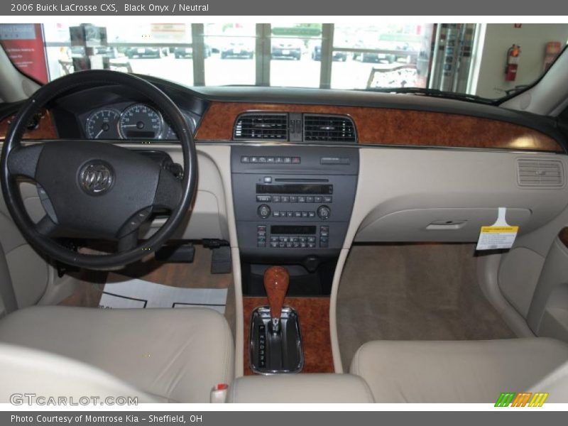 Black Onyx / Neutral 2006 Buick LaCrosse CXS