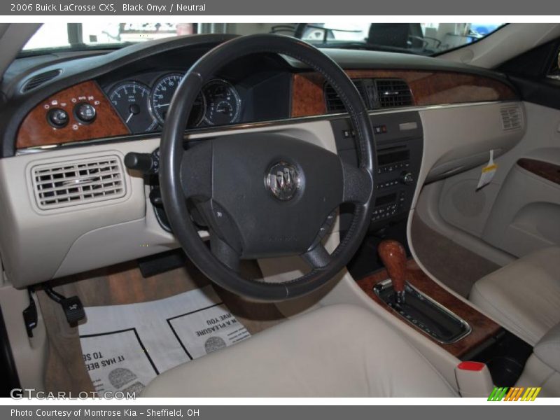 Black Onyx / Neutral 2006 Buick LaCrosse CXS