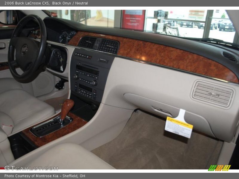 Black Onyx / Neutral 2006 Buick LaCrosse CXS
