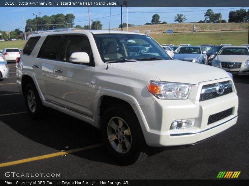 Blizzard White Pearl / Sand Beige 2010 Toyota 4Runner SR5