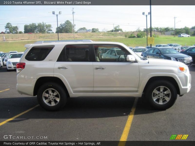 Blizzard White Pearl / Sand Beige 2010 Toyota 4Runner SR5